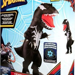 Spiderman Venom Dinosaur Costume - Black